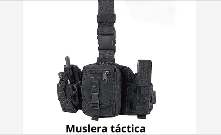 Muslera táctica con soportes