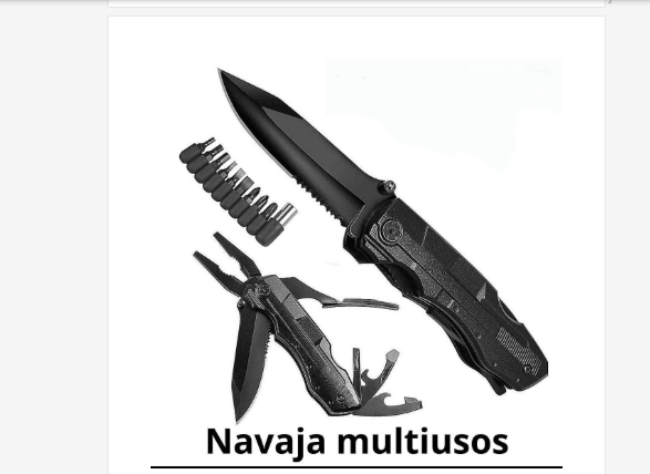 Navaja Multiusos y multiherramienta