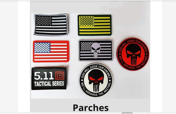 Parches tácticos militares