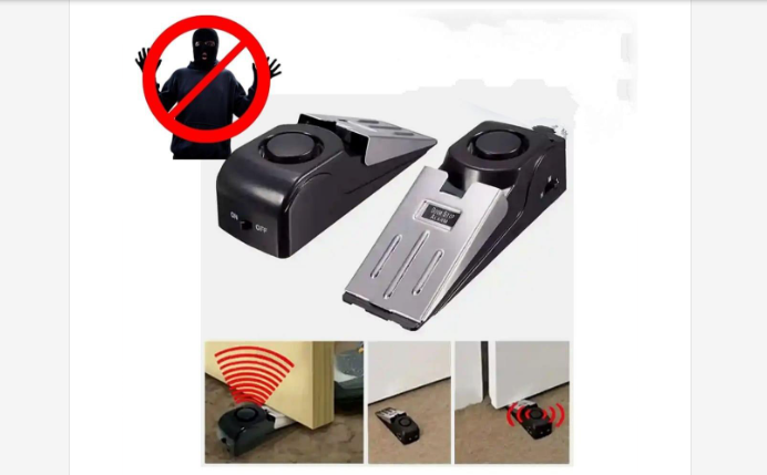 Tope de puerta con alarma